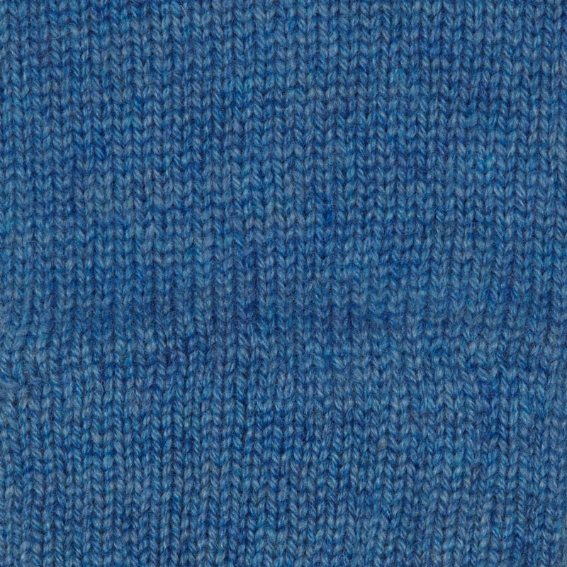 Cashmere wrist warmers chambray blue Scottish Marilyn Moore