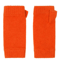 Cashmere wrist warmers Burnt orange Scottish Marilyn Moore