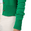 Lilibet 40s Retro Revival Cashmere Cardigan Green Marilyn Moore