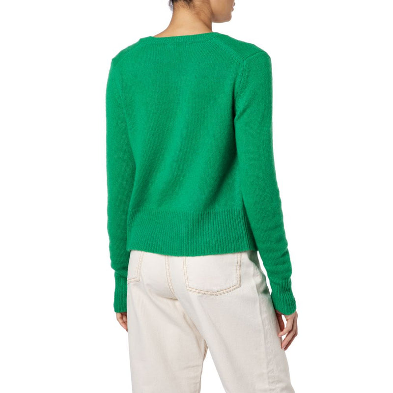Lilibet 40s Retro Revival Cashmere Cardigan Green Marilyn Moore