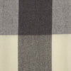 Block check scarf Grey Camel Ivory Marilyn Moore