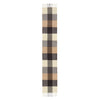 Block check scarf Grey Camel Ivory Marilyn Moore