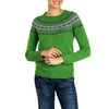 Vintage Fair Isle jumper green Marilyn Moore