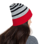 Portobello Cashmere Stripe Beanie Marilyn Moore