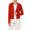 Roshin Cashmere V-neck Cardigan Orange Marilyn Moore