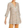 Scarlett Silk Cotton Kaftan Retro Print Marilyn Moore