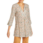 Scarlett Silk Cotton Kaftan Retro Print Marilyn Moore