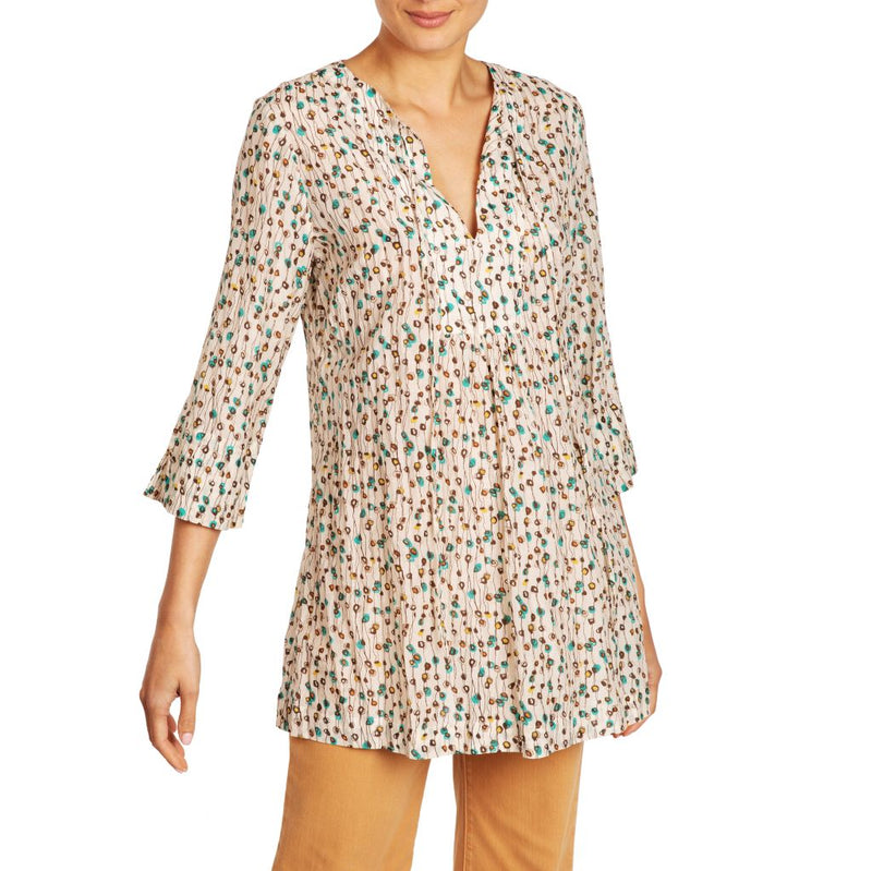 Scarlett Silk Cotton Kaftan Retro Print Marilyn Moore