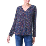 Liberty Print Silk Shirt Marilyn Moore