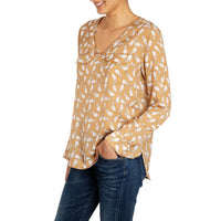 Sheridan Silk shirt Rabbit print Marilyn Moore